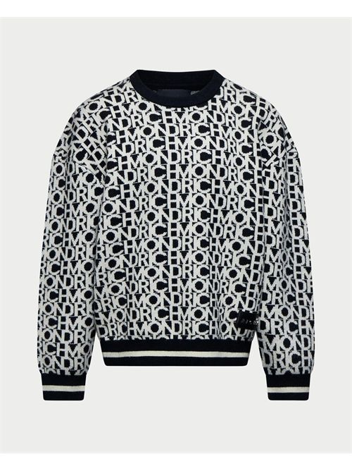 John Richmond children's all-over logo sweater JOHN RICHMOND | RBA25042MALETTERING